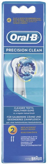 Oral-B Precision Clean 2er wei&szlig;