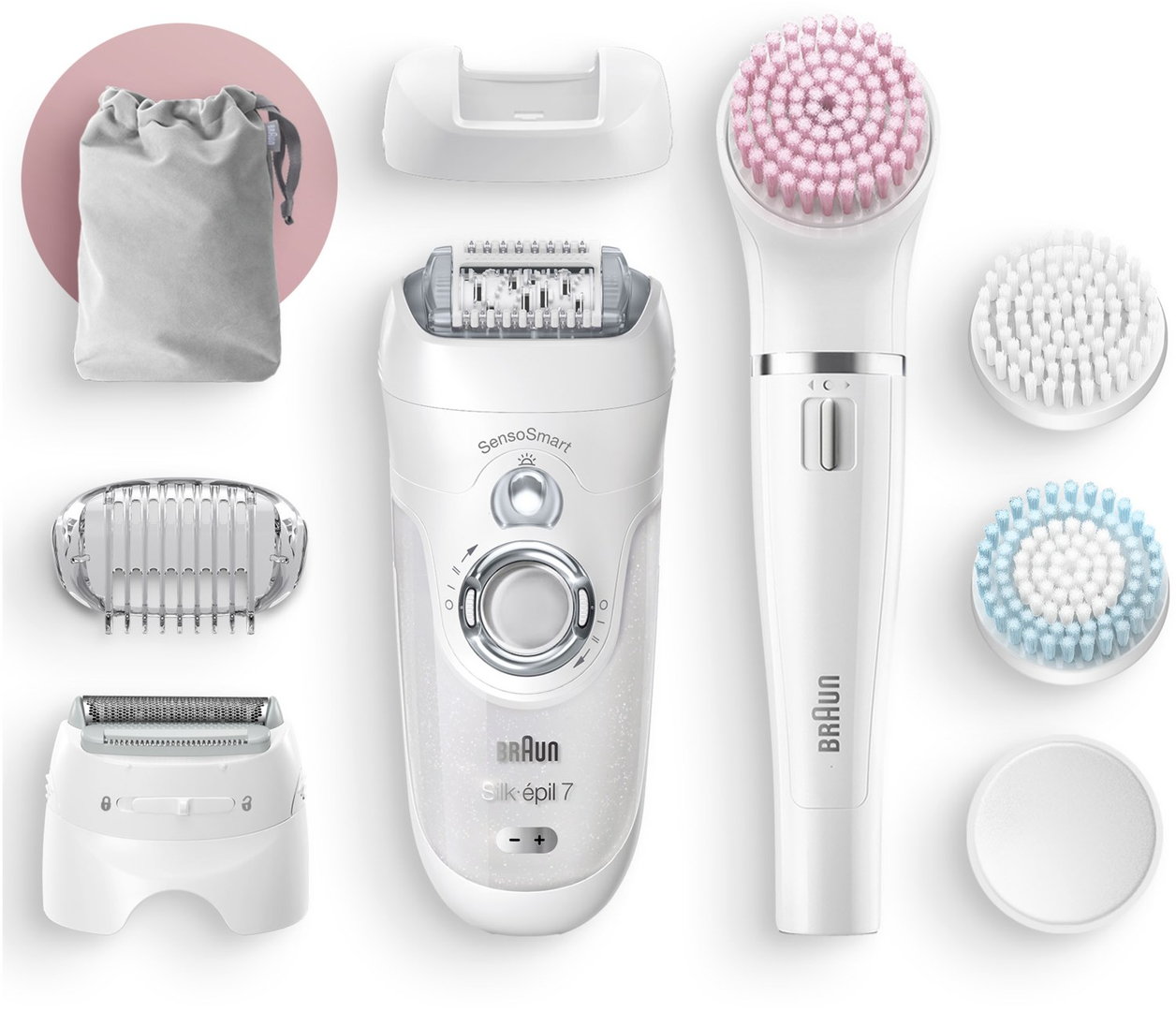 SES 7-875 BS Beauty Set 7 wei&szlig;/silber