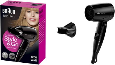 Satin Hair 1 HD130 Style&Go - klappbar