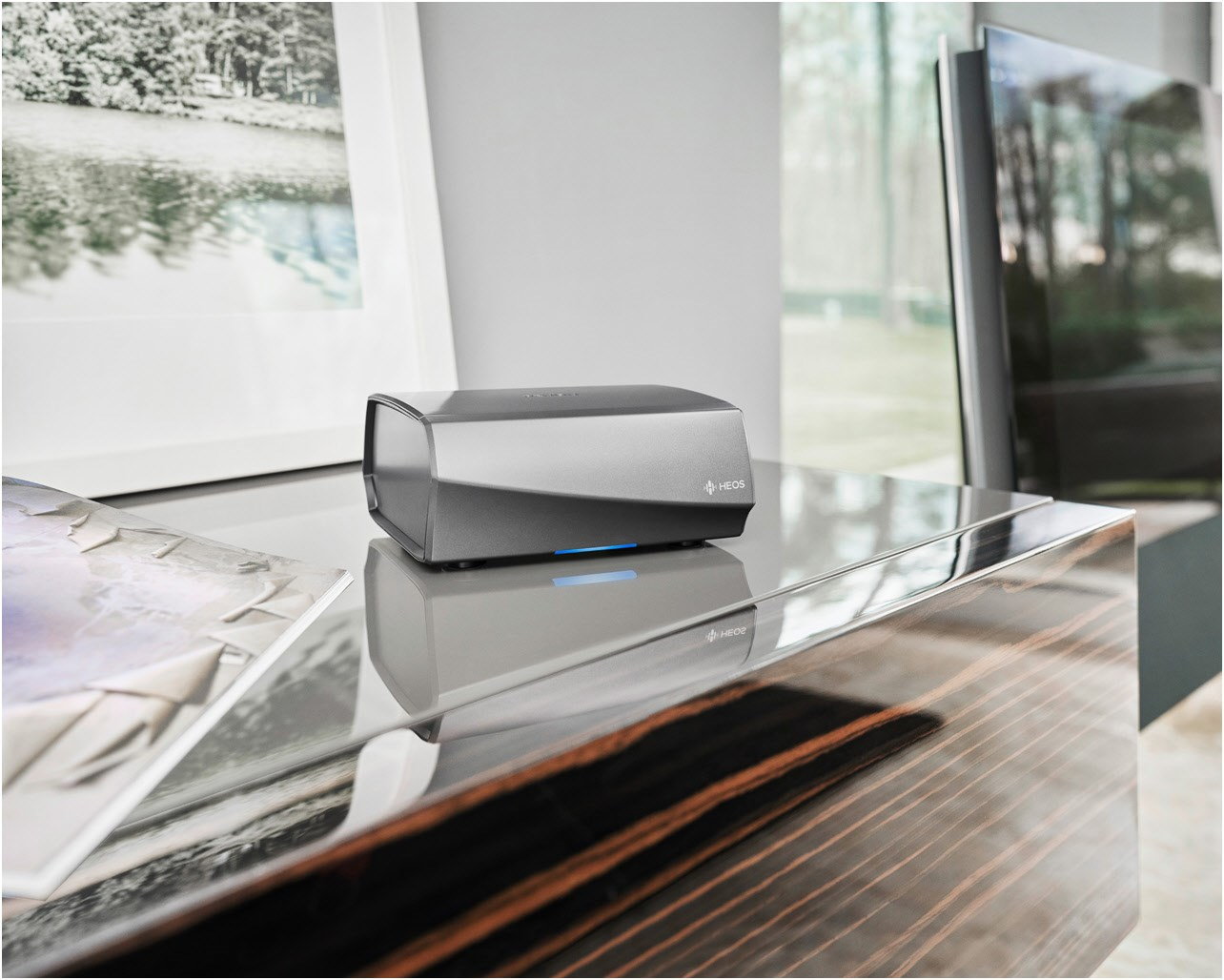 HEOS Link HS2 silber/schwarz