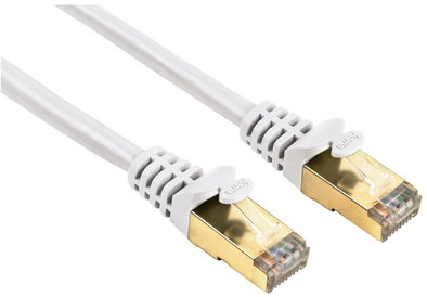 Produktabbildung Hama CAT-5e-Netzwerkkabel STP (1,5m) wei&szlig;