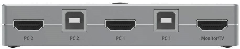 KVM-Switch 4 Ports