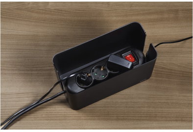 Kabelbox Mini schwarz