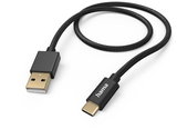 Hama Ladekabel Fabric (1,5m) schwarz