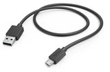 Hama Ladekabel USB-A>Micro-USB (1m) schwarz