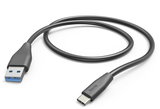 Hama Ladekabel USB-A>USB-C (1,5m) schwarz