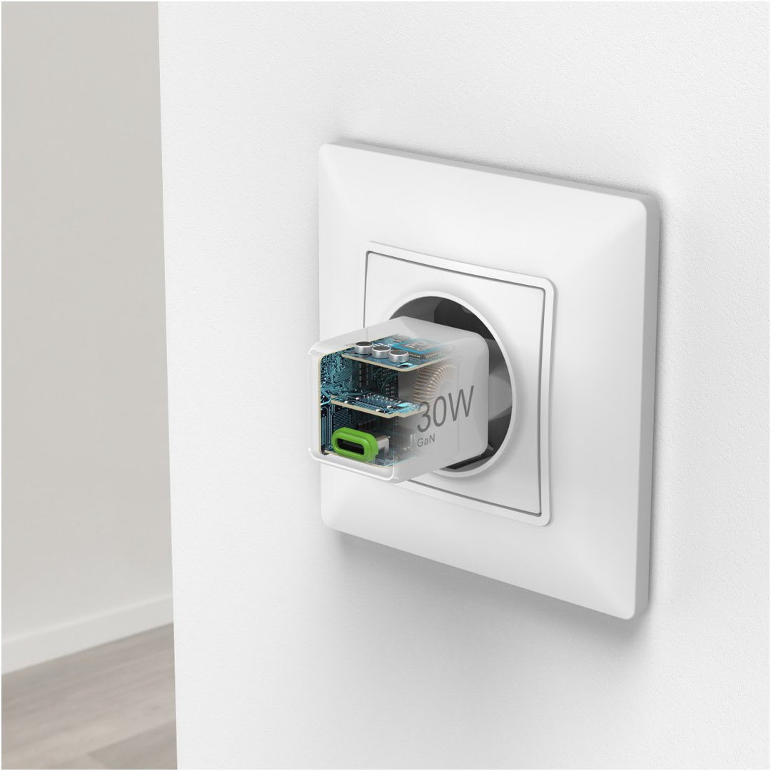 Schnellladeger&auml;t USB-C (30W) weiss