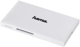 Hama USB-3.0-Multikartenleser weiß