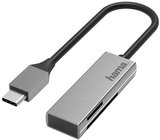 Hama USB-Kartenleser silber