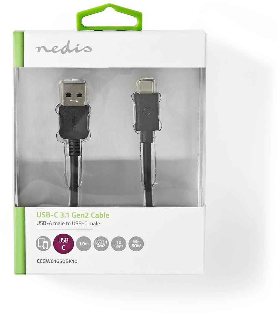 CCGW61650BK10 USB 3.1 Kabel (1m) schwarz