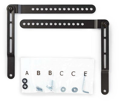 Produktabbildung Nedis SBMT10BK Soundbar-Halterung