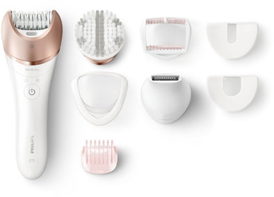 Produktabbildung Philips BRE 644/00 Satinelle Prestige wei&szlig;