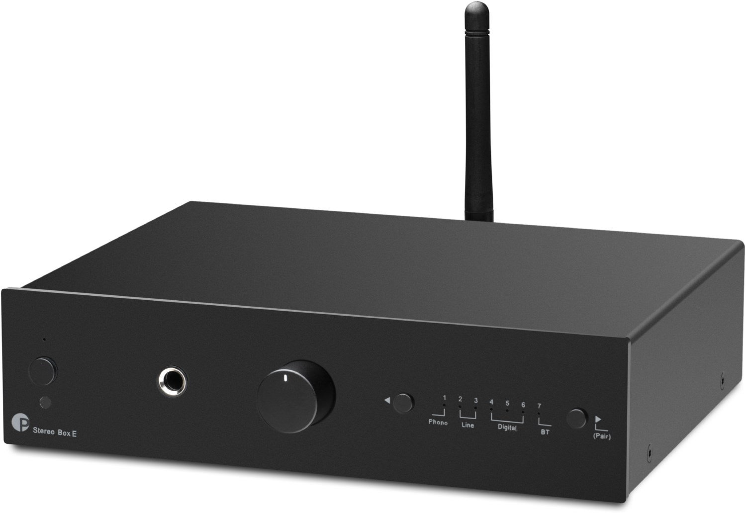 Stereo Set E Phono walnu&szlig;/schwarz