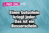 RED ZAC Gutschein - Das ist ein Besserschein