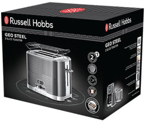 Geo Steel Toaster edelstahl