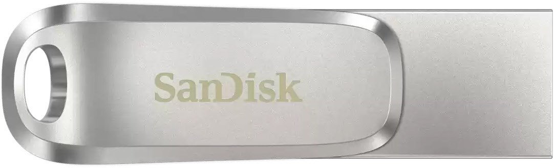Ultra Dual Drive Luxe USB/C (64GB) silber