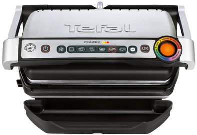 GC 702D Optigrill schwarz/geb&uuml;rsteter edelstahl