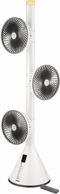 86790 Standventilator 360&deg; wei&szlig;/grau