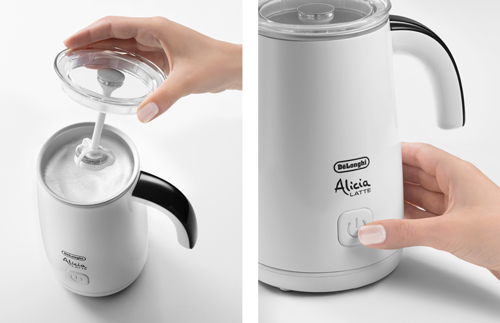 DeLonghi Milchaufsch&auml;umer in wei&szlig;