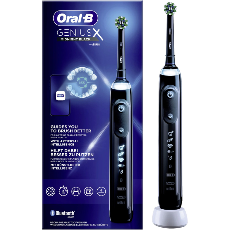 Die Oszillierend-rotierende Aufsteckbürsten von Oral-B.