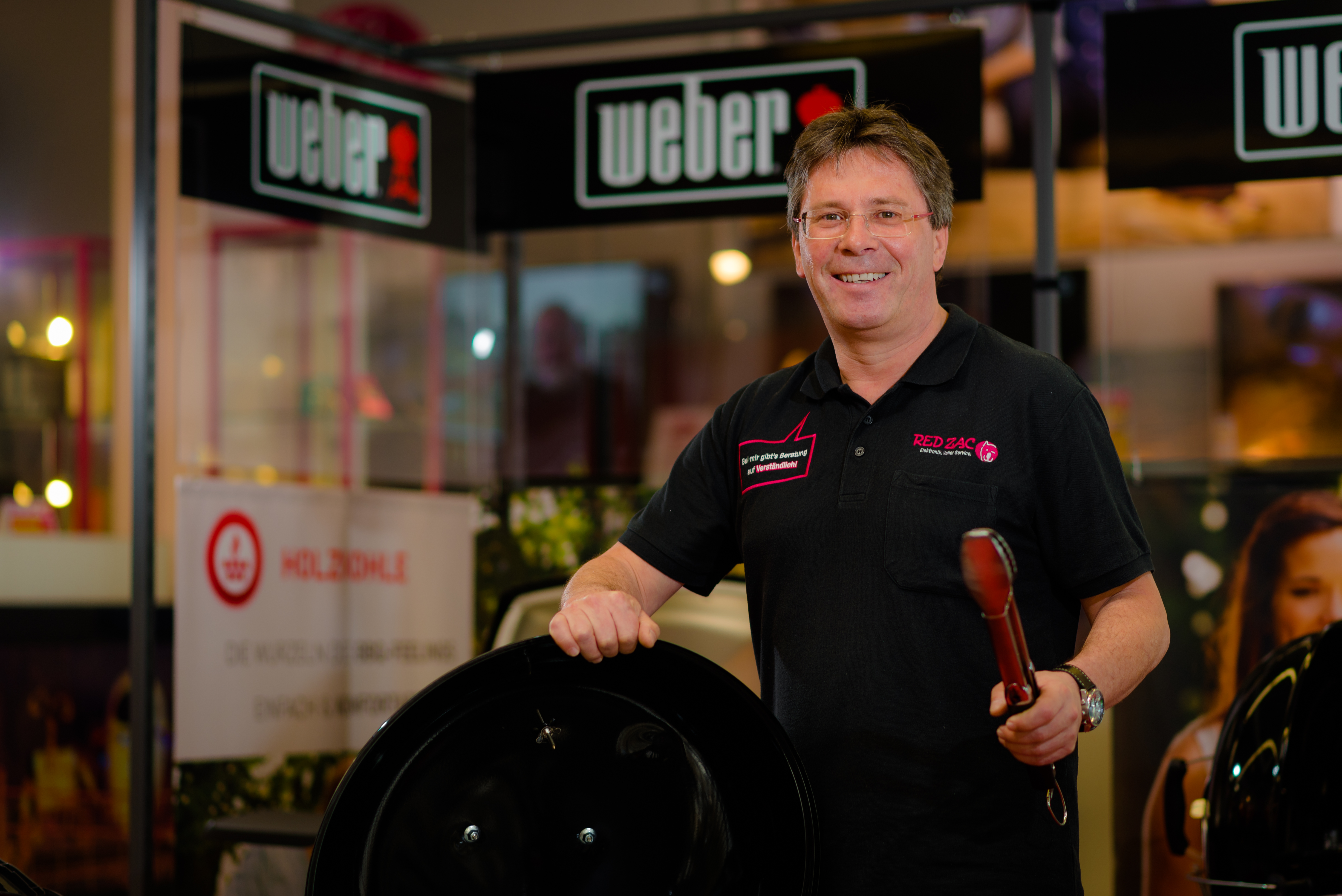 Wolfgang Friedl am Weber Griller