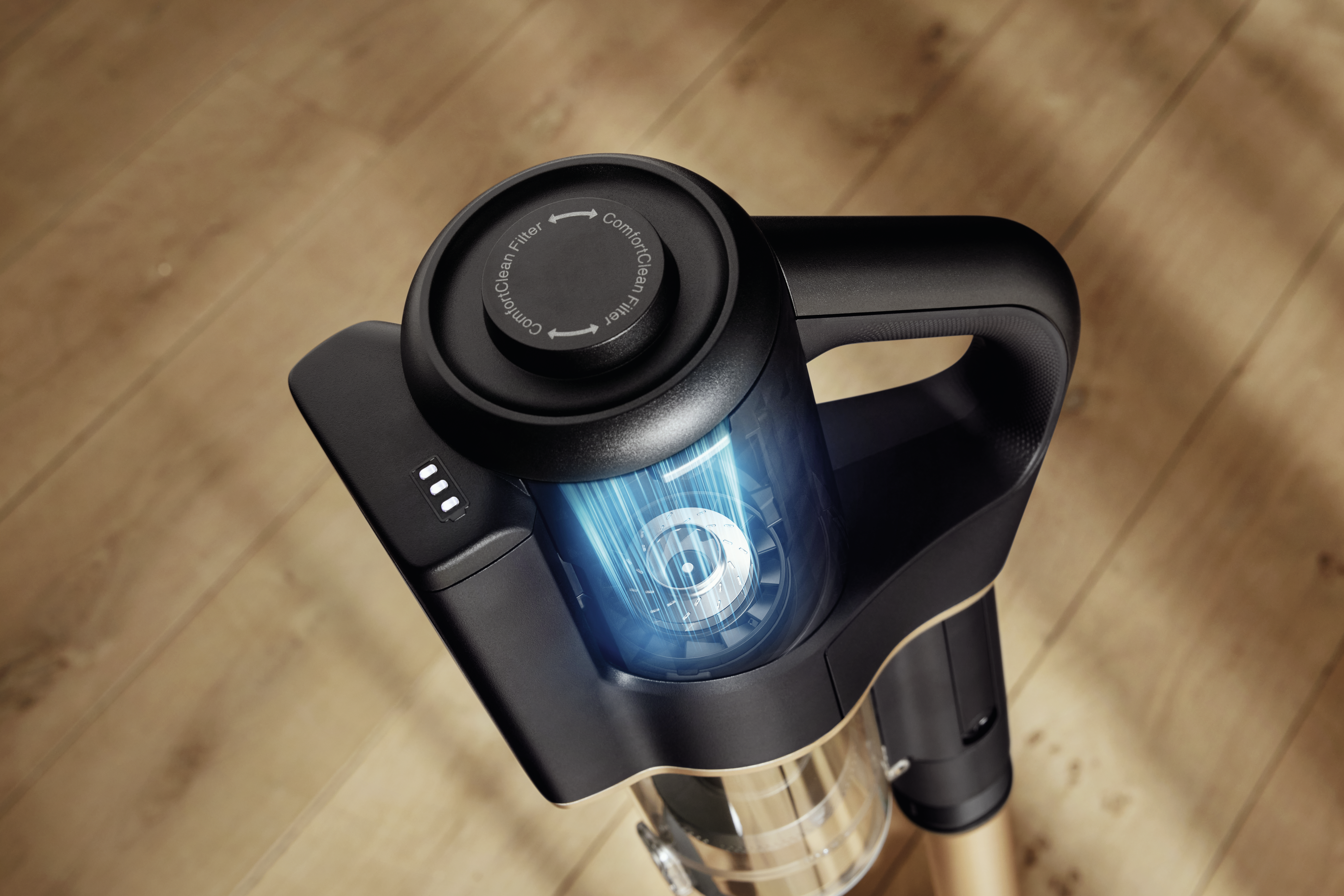 Der neue Duoflex HX1 von Miele mit hoher Saugkraft.
