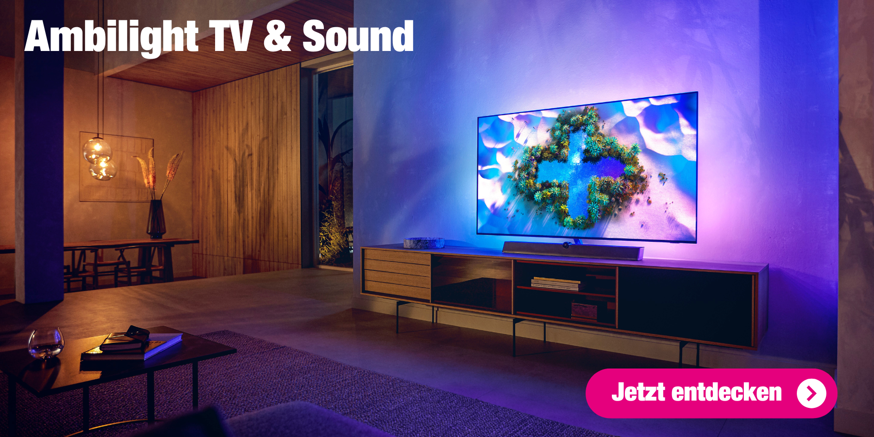 zu den TVs von Philips