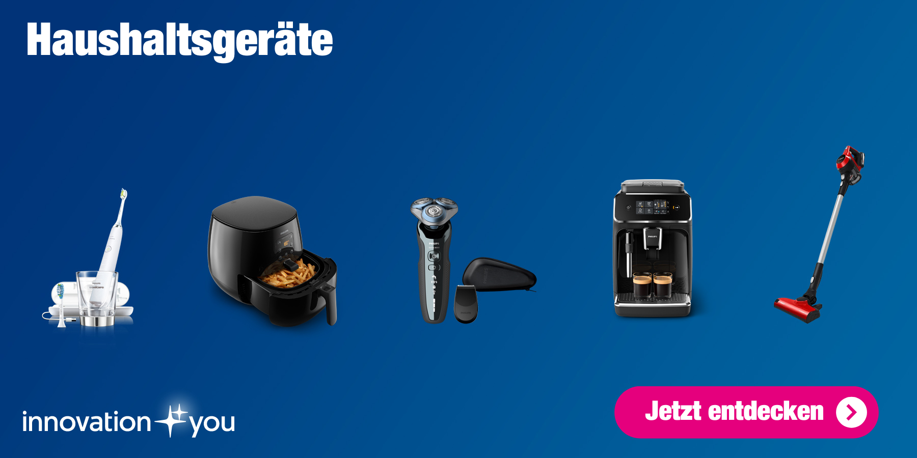 zu den Philips Haushaltsgeräten