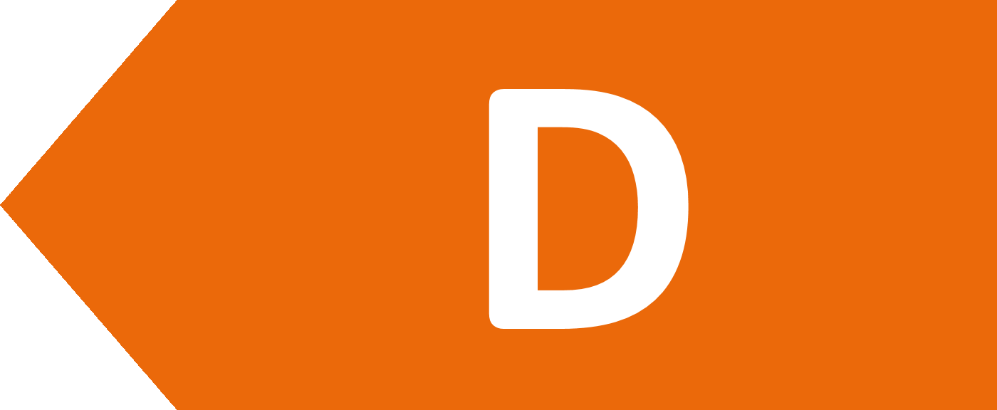 Energieeffizienzklasse D