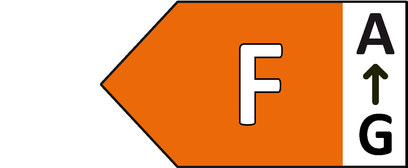 Energieeffizienzklasse F