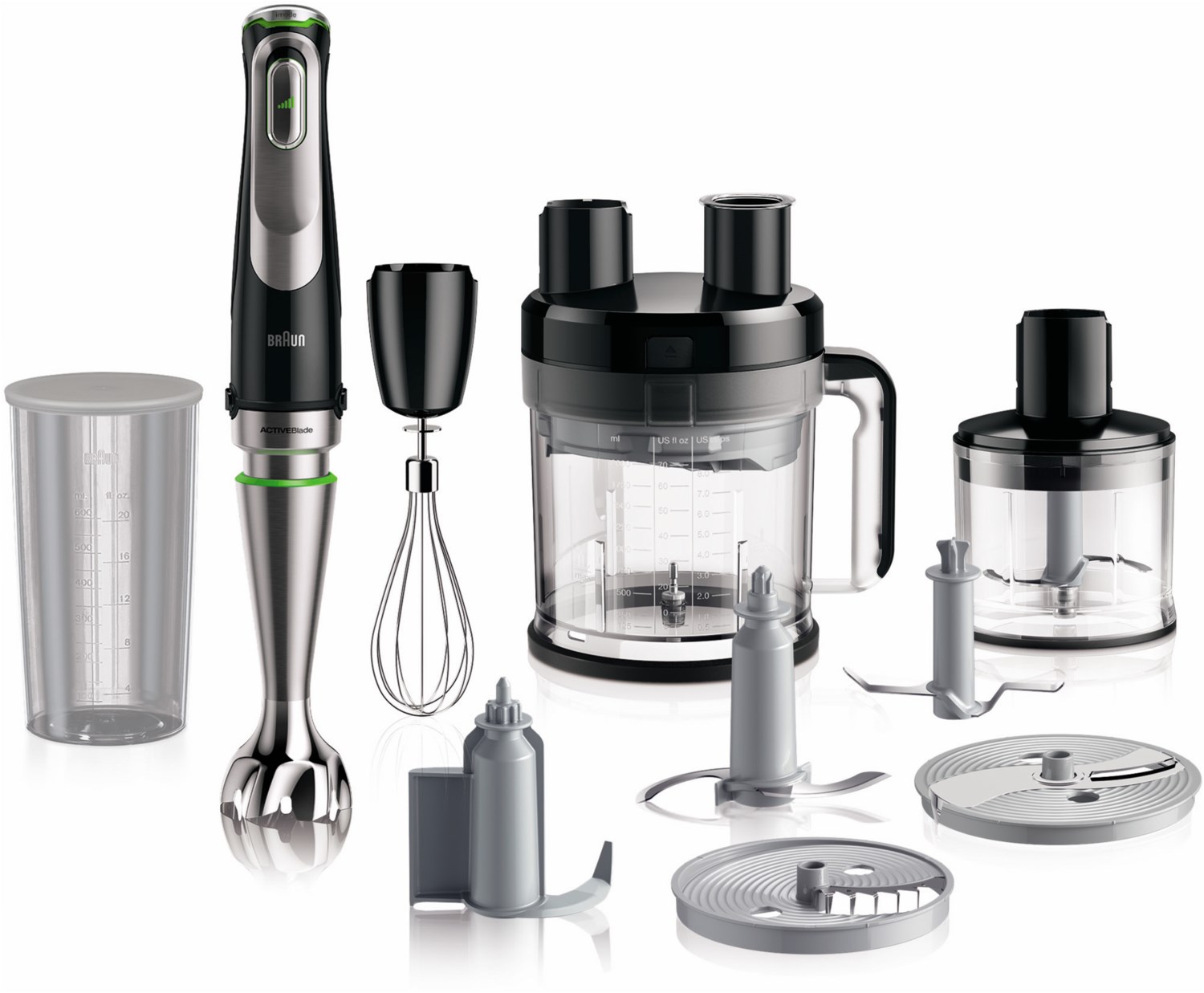 Braun MQ9195XLI MultiQuick 9 premium schwarz/edelstahl