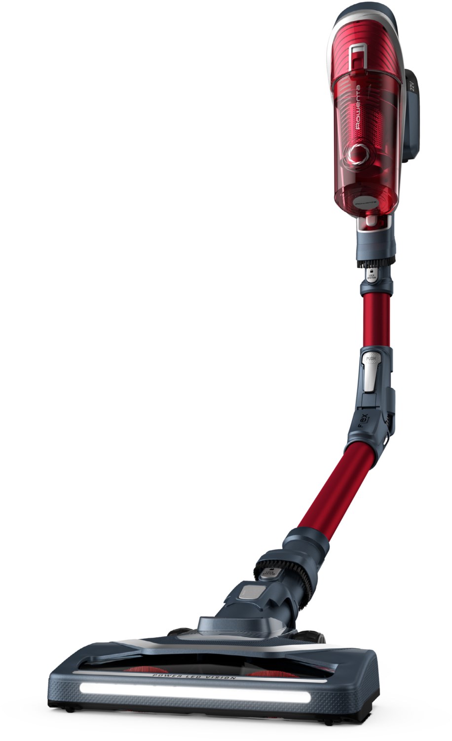 Rowenta RH9679 X-Force 8.60 Animal Care regal red/inside grey