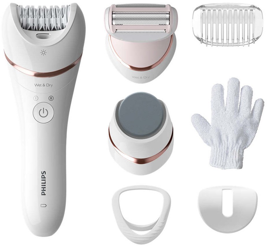 Philips BRE730/10 Satinelle Advanced wei&szlig;/rosa