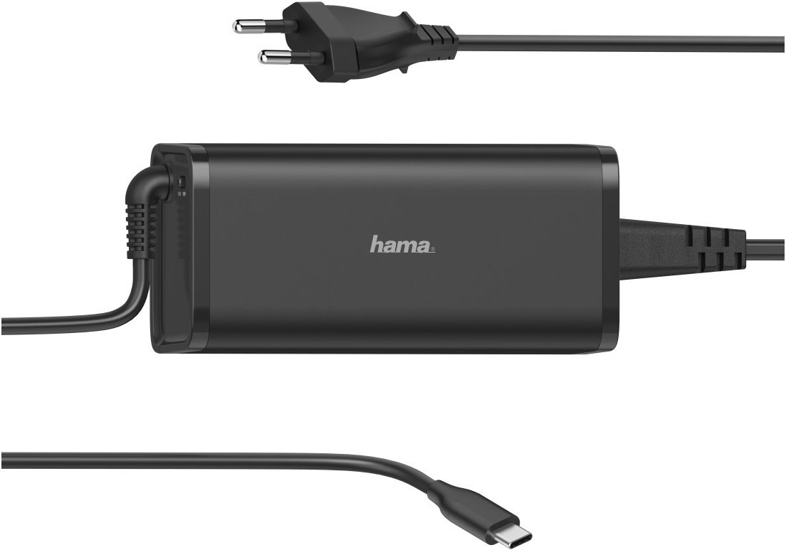 Hama Universal USB-C-Notebook-Netzteil schwarz