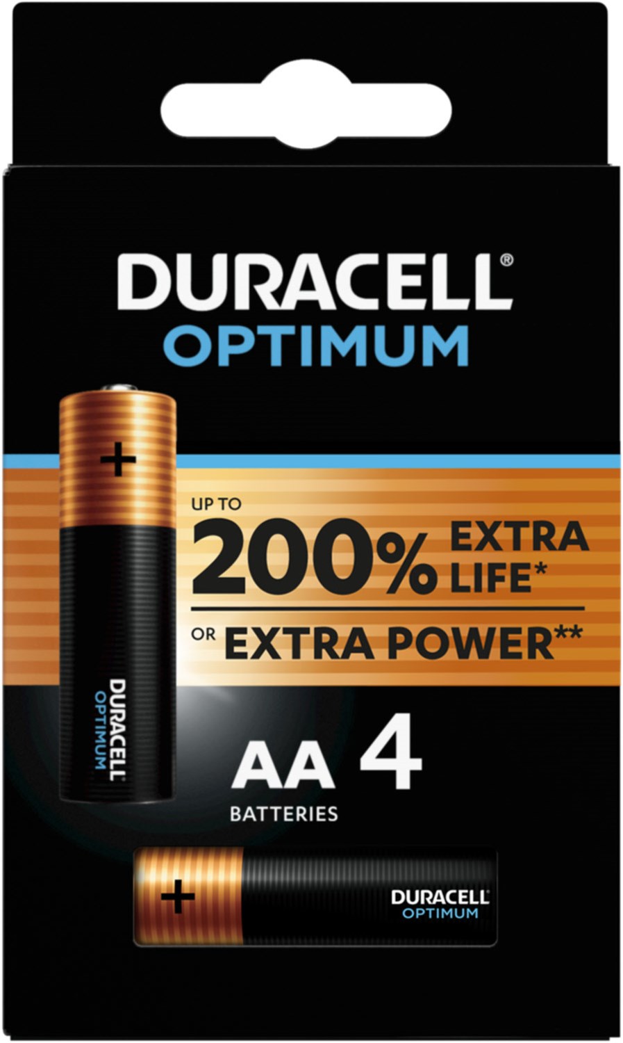 Duracell MN 1500 Optimum AA 4er Blister