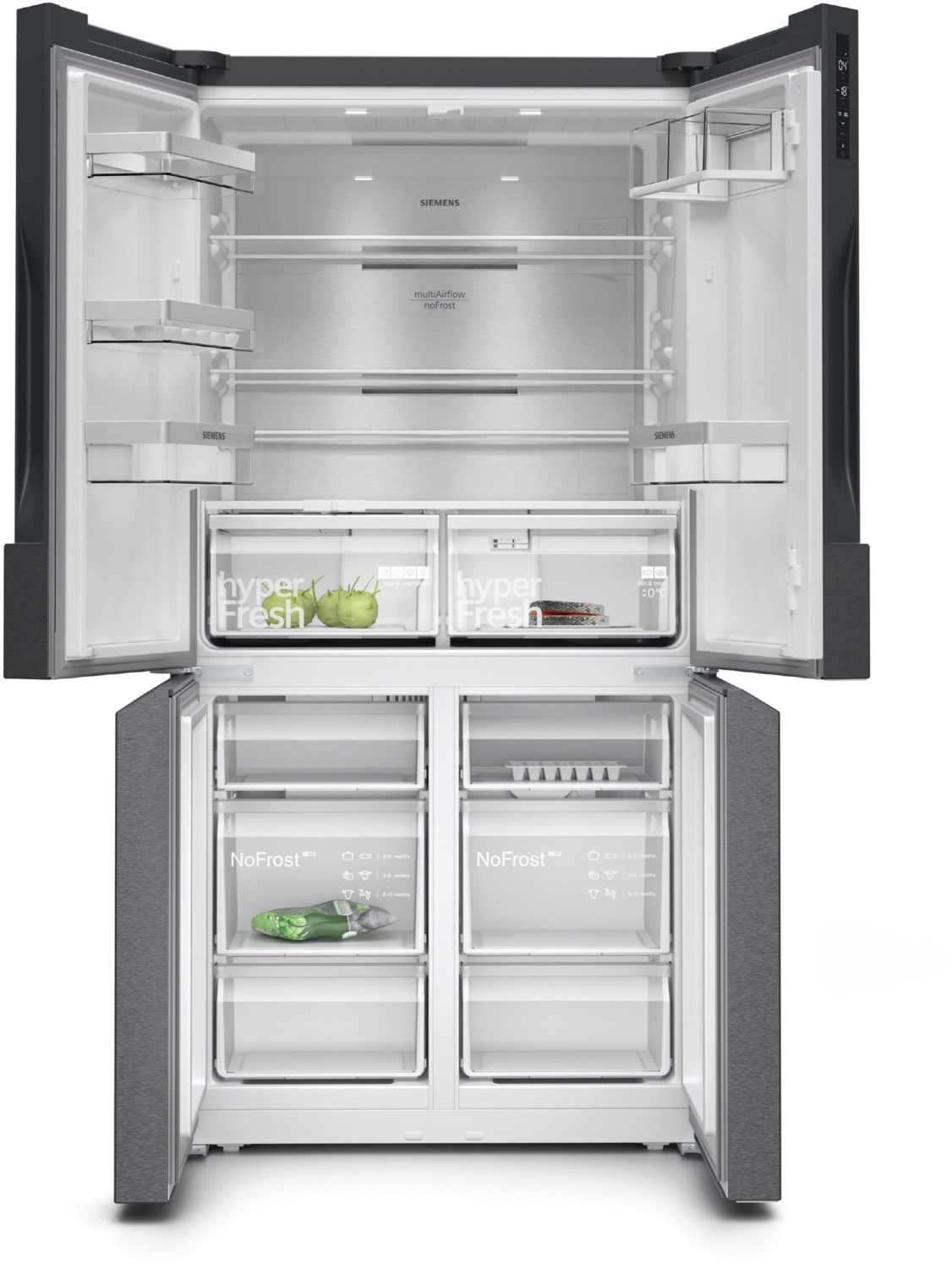 Siemens KF96NAXEA schwarz inox-antifingerprint