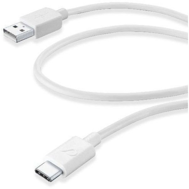 Cellularline USB-C-Kabel (0,6m) wei&szlig;