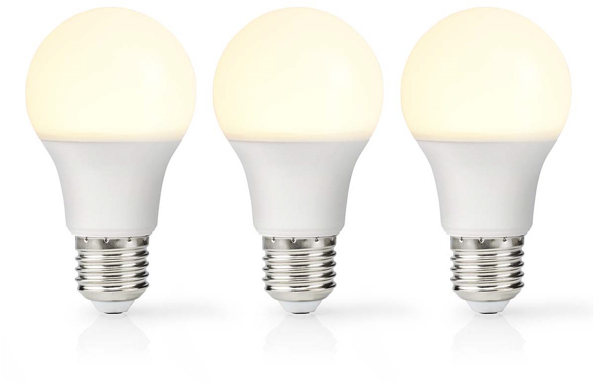 Nedis LBE27A602P3 LED-Lampe (3Stk.)
