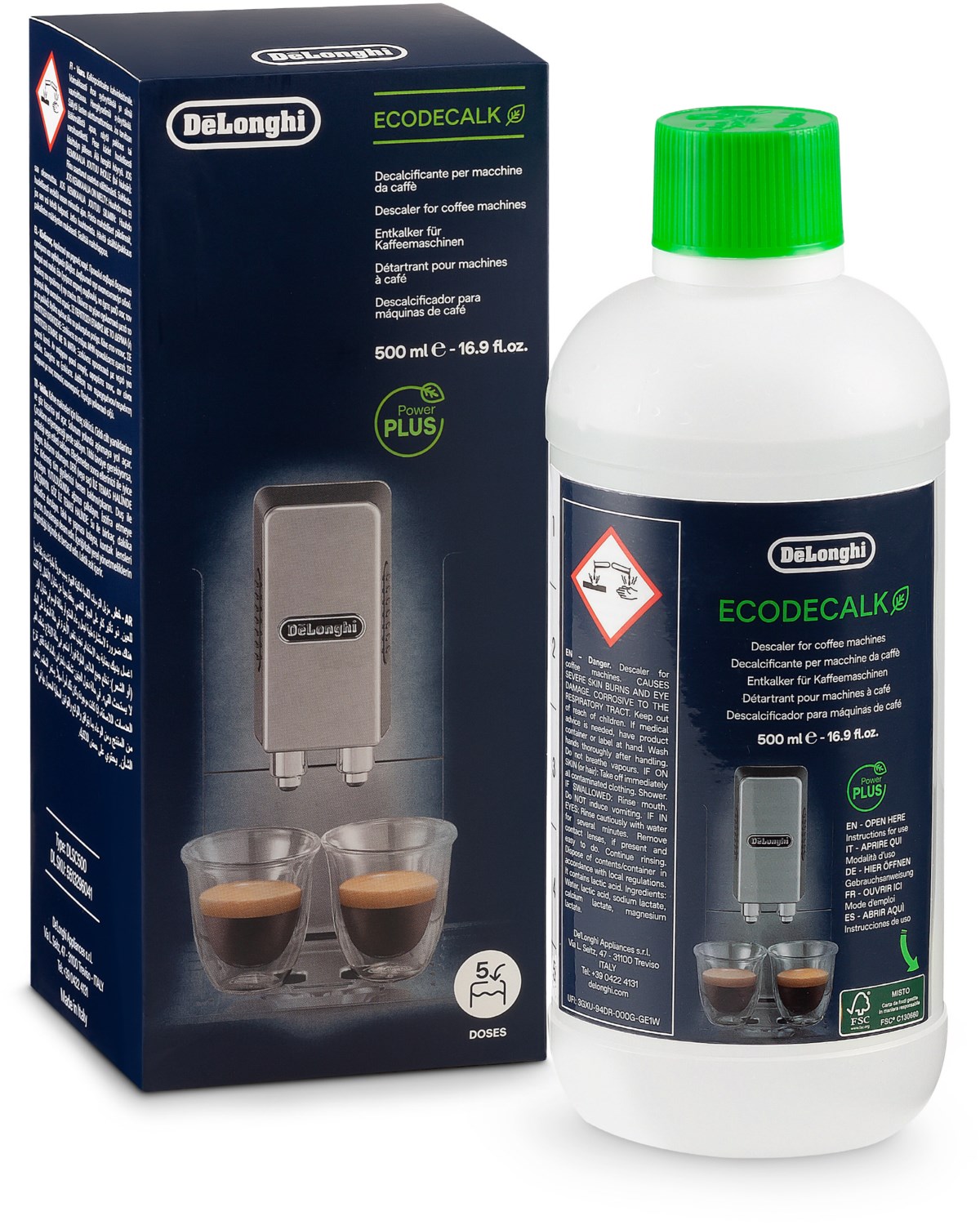 DeLonghi DLSC500 EcoDecalk 500 ml
