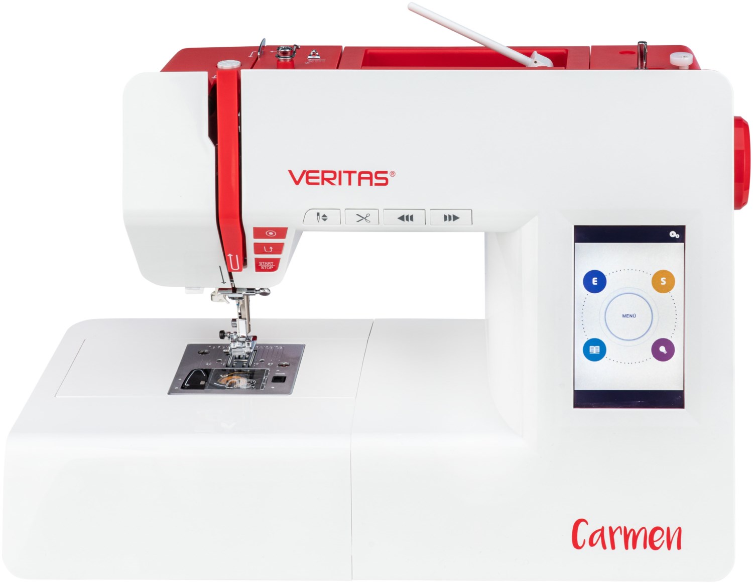 Veritas Carmen wei&szlig;/rot