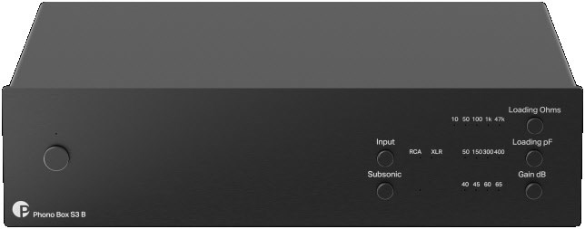 Pro-Ject Phono Box S3 B schwarz