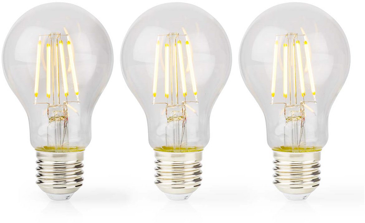 Nedis LBFE27A602P3 LED-Filament (3Stk.)