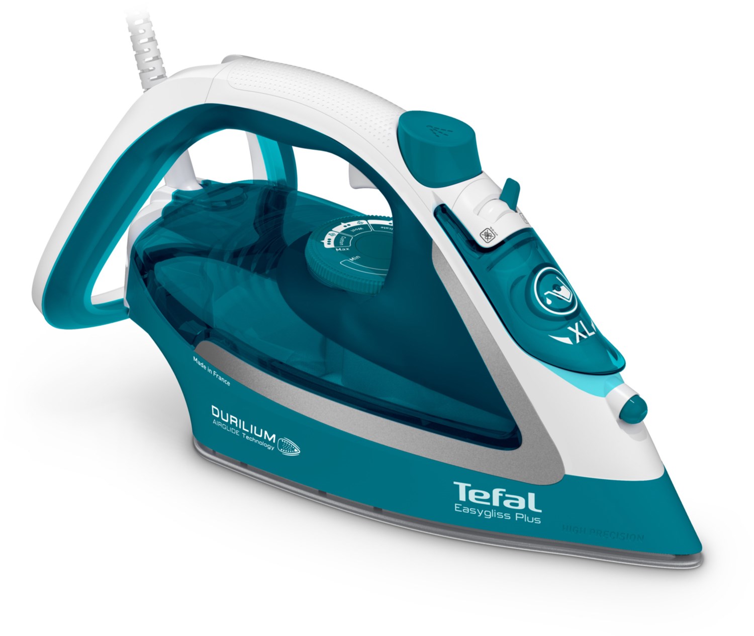 Tefal FV5737 Easygliss Plus t&uuml;rkis/wei&szlig;/silber
