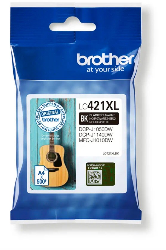 Brother LC-421XLBK (500 S.) schwarz