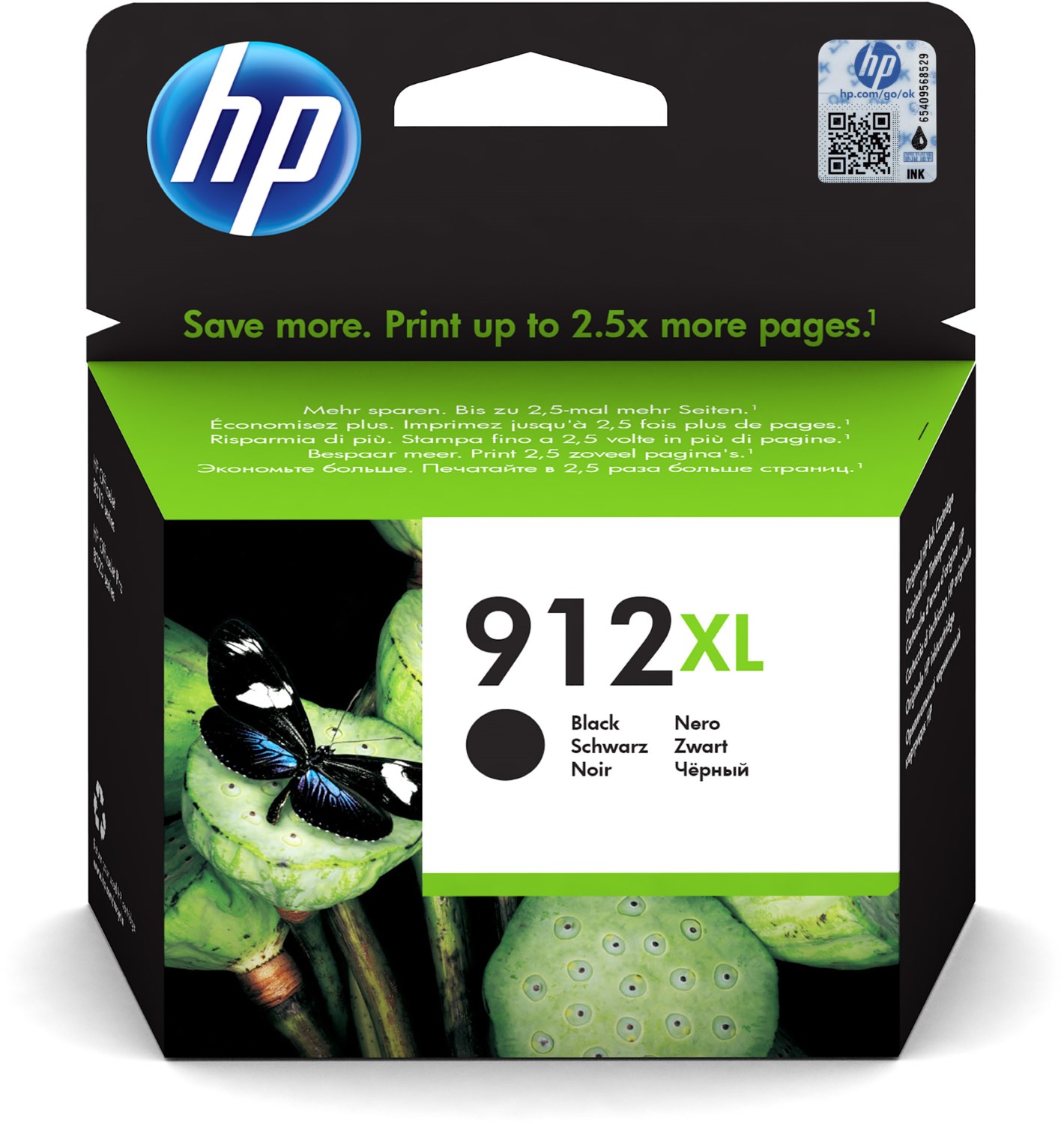 HP Nr. 912XL (825 S.) schwarz
