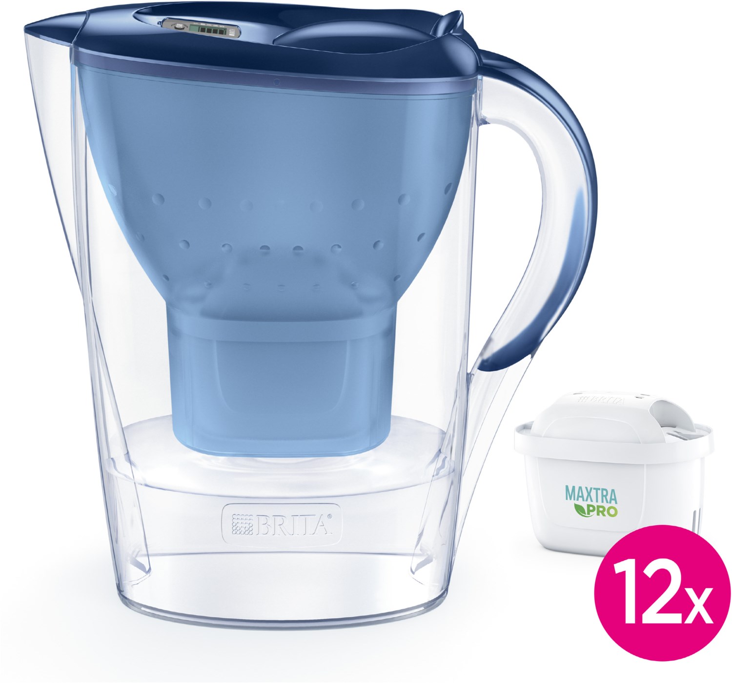 Brita Jahrespaket Marella (inkl. 12 MX) blau