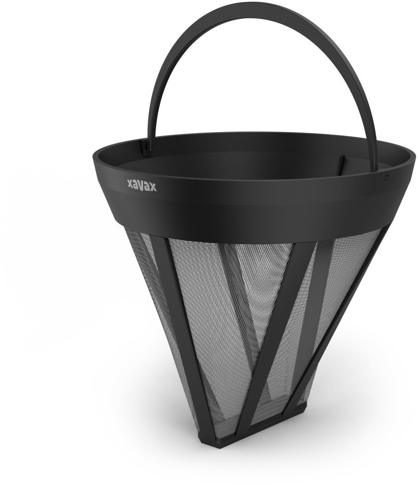Xavax Dauerfilter Gr&ouml;&szlig;e 4 schwarz