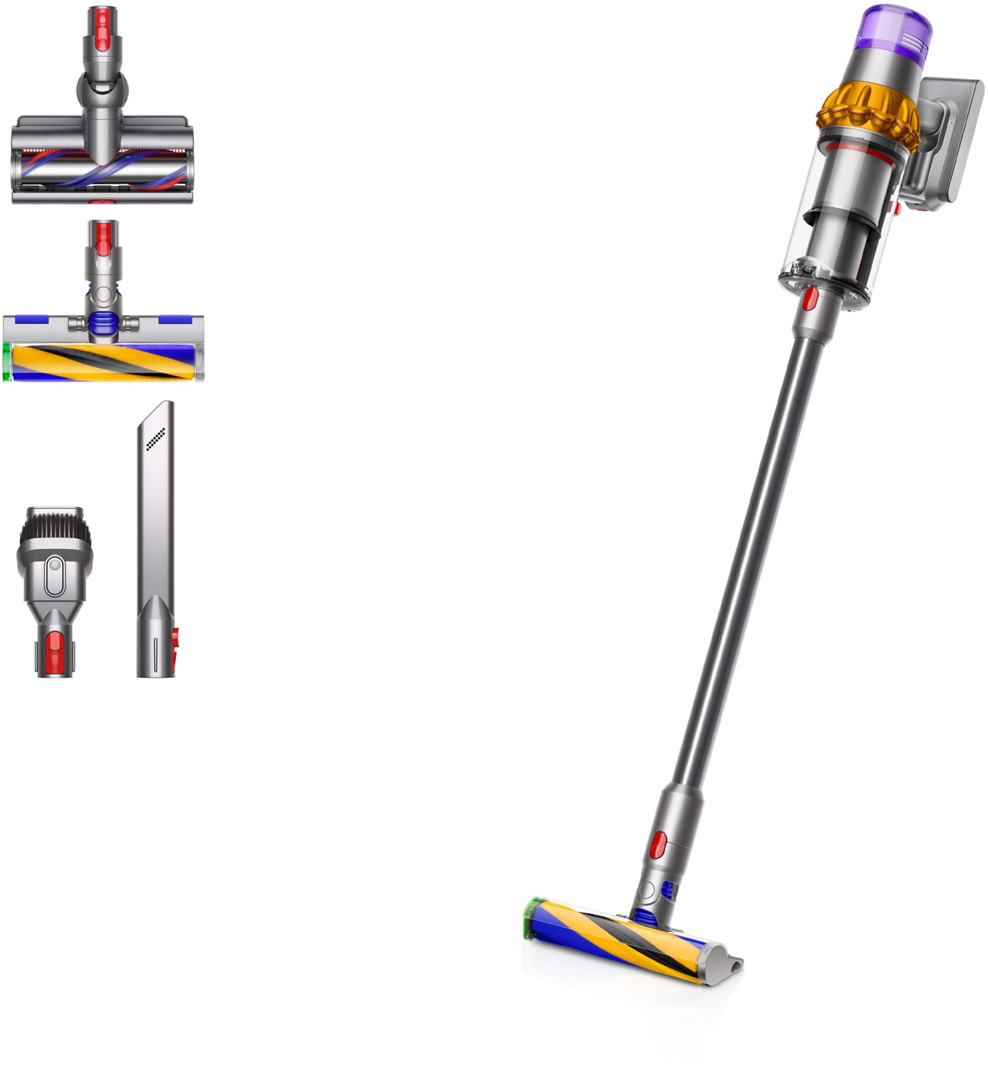 Dyson V15 Detect Absolute Nickel Gelb/ Nickel (446986-01)