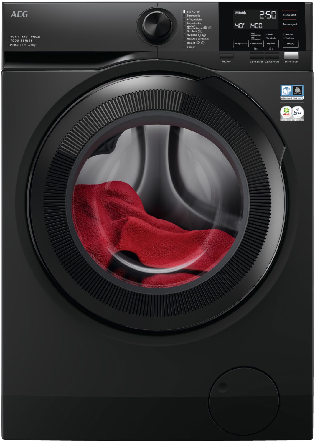 AEG LWR7S65690 schwarz