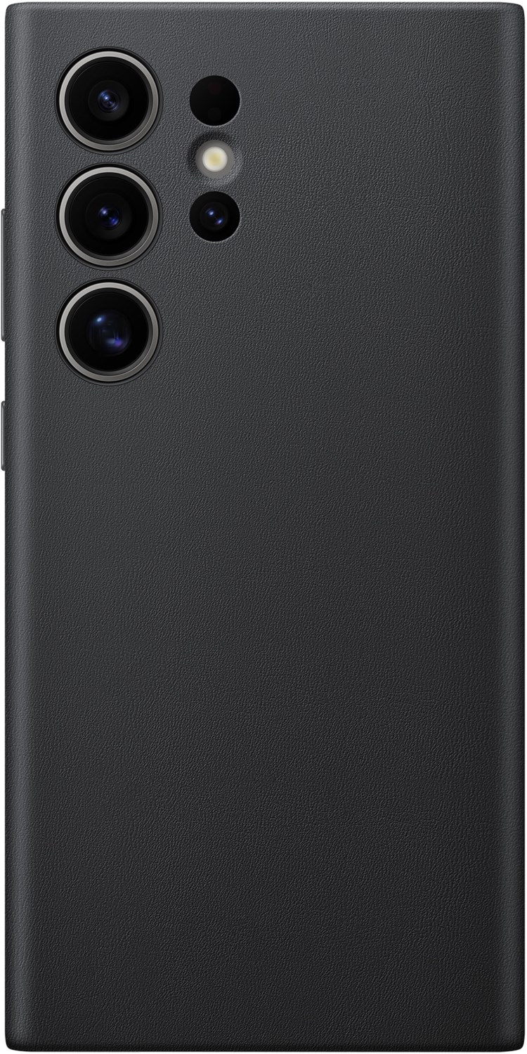 Samsung Hochuen Vegan Leather Case f&uuml;r Galaxy S24 Ultra schwarz